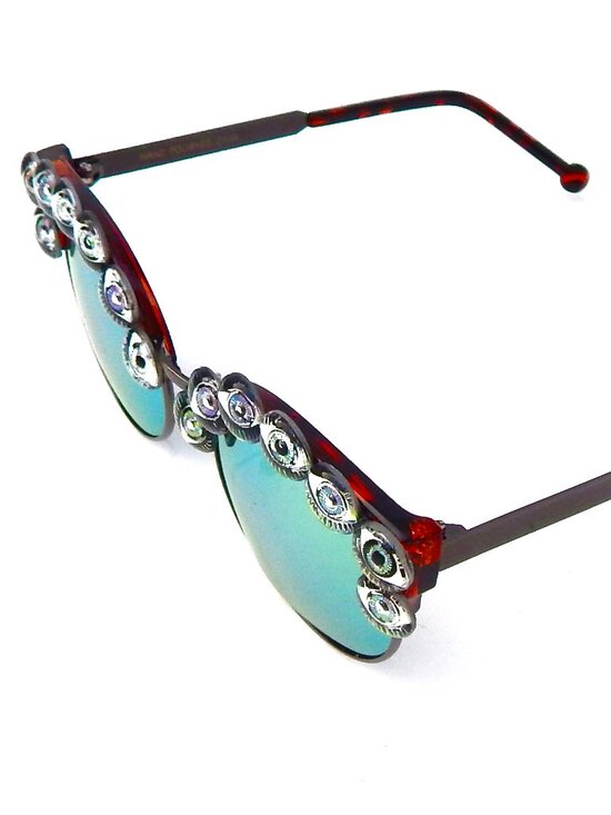 GASOLINE GLAMOUR EYE SPY GREEN EYE ACID COCO SUNGLASSES ?️ ?️‍♀️ ? ? main image 9